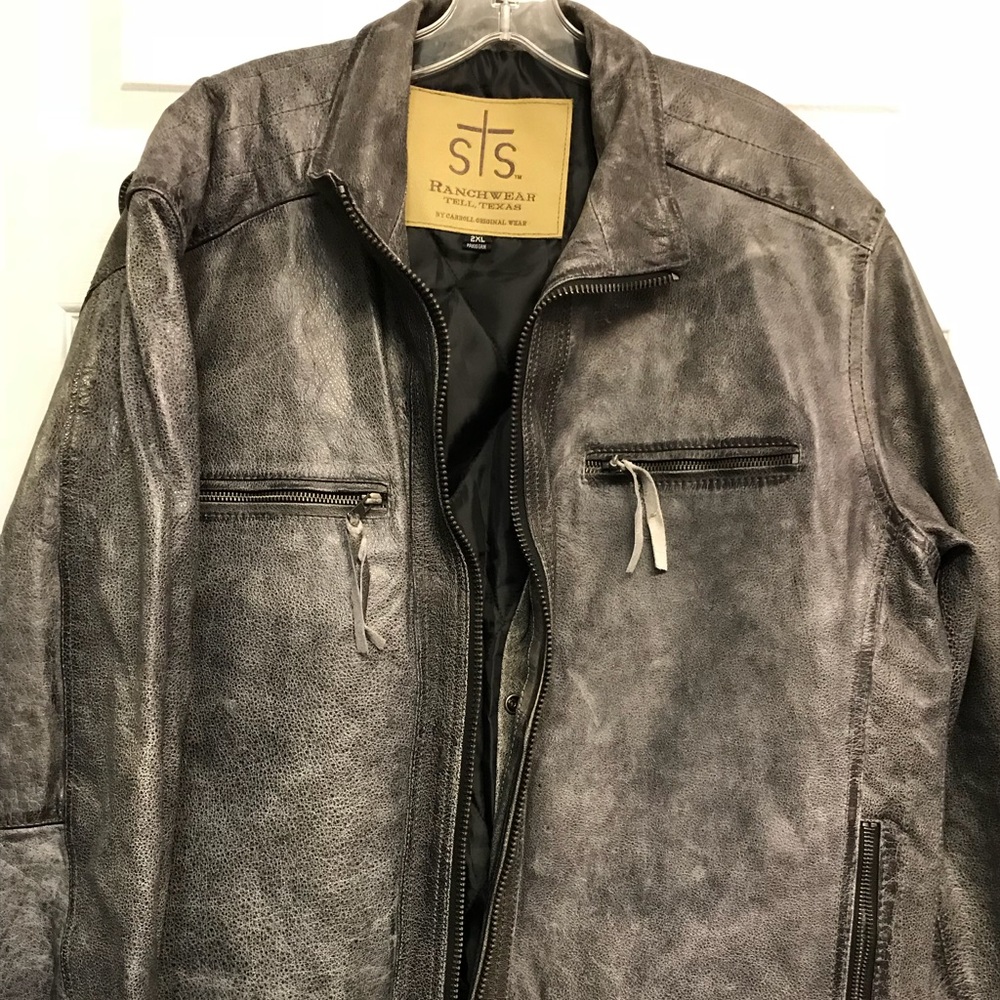 NWT STS ranchwear leather jacket